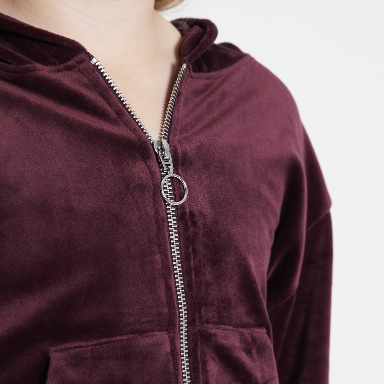 Velour Hood  "Ellie star"